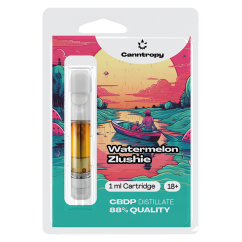 Canntropy CBDP Cartridge Watermelon Zlushie, CBDP 88% quality, 1 ml