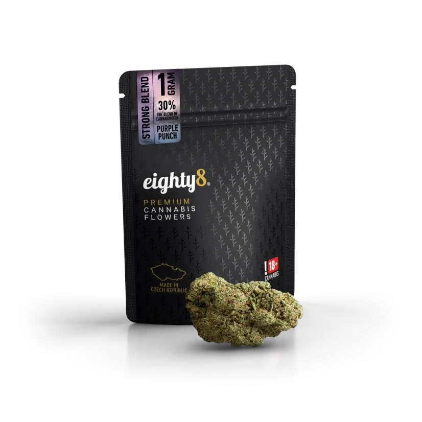 Eighty8 E8High Flowers Purple Punch, 1 - 3,5 g