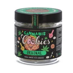 Euphoria Cannabis Cookies Original, 120 g, 12 pcs, display