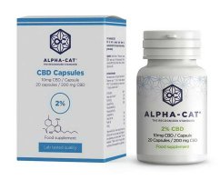 Alpha-CAT CBD kapsulas 20x10mg, 200 mg, 32 g