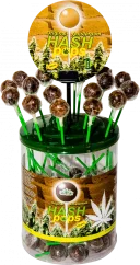Haze Cannabis Hash Pops – razstavna posoda (100 lizik), 1200 g