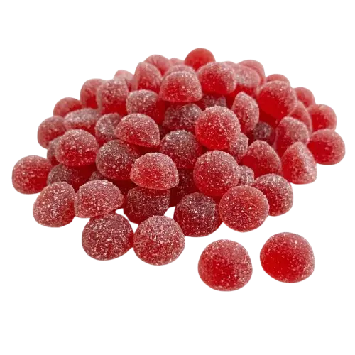 CBD Gummies - Strawberry Flavour - Gummy Bears - 5mg/pcs, 1000pcs (approx. 2,2kg)