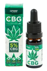 Euphoria CBG:CBD Hemp Oil 5 %, 10 ml, 500:100 mg