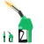 Smyle Labs "Gas Pump" Shaped Torch Refillable and Adjustable Flame