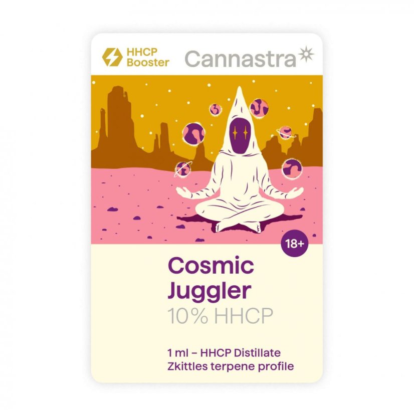 Cannastra HHCP Cartridge Cosmic Jugler (Zkittles), 10 %, 1 ml