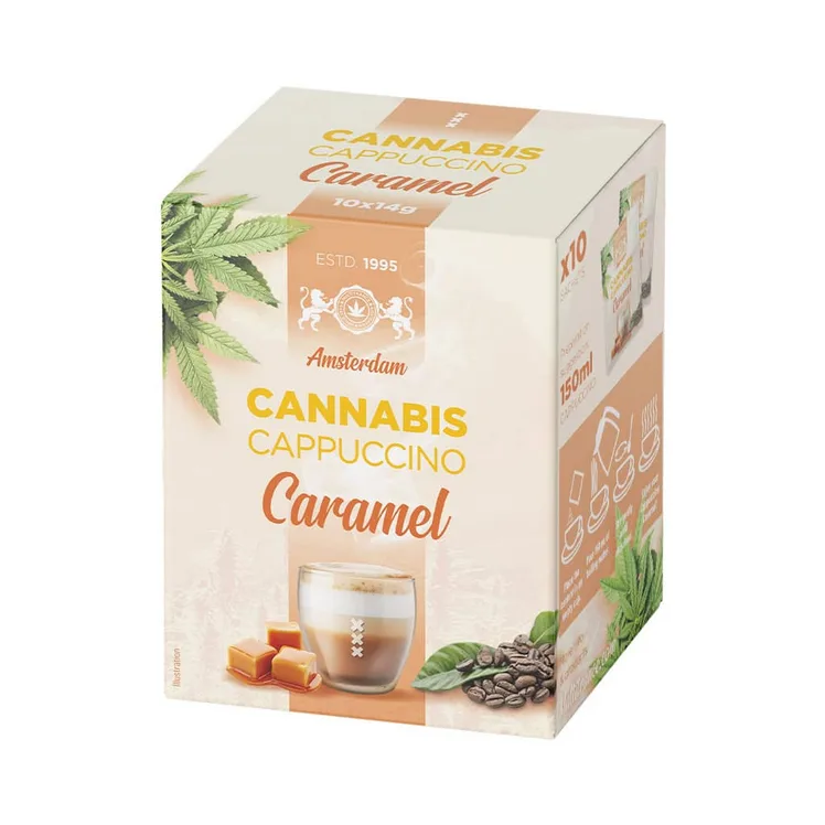 Multitrance Hemp Coffee Instant Caramel Cappuccino