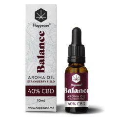 Happease Balance CBD eļļa Strawberry Field, 40 % CBD, 4000 mg, 10 ml