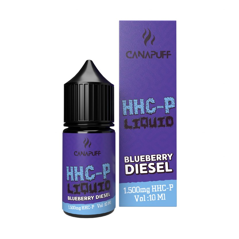 CanaPuff HHC-P Liquid Blueberry Diesel, 1500 mg, 10 ml