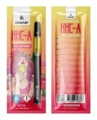 CanaPuff HHCA pildspalva + kārtridžs Lemon Cherry Gelato, HHCA 95%, 1 ml