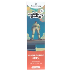 Canntropy 10-OH-HHCP Vape Pen Rainbow Belts, 10-OH-HHCP 94% laatu, 2ml