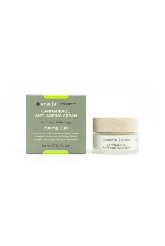 Enecta CBD pretnovecošanās krēms, 700 mg CBD, 50 ml