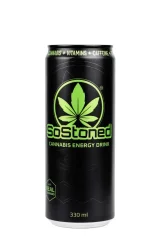 Euphoria SoStoned Cannabis Energy Drink, tanpa CBD, 330 ml, 24 pcs, 7920 ml