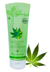 Herbavera Regenerating shower gel with hemp oil and glycerin 250ml - 6 pieces pack