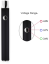 Bateria do kartuszy CBD/HHC, 1100 mAh, gwint 510, ładowarka USB, 25 szt. - 10 000 szt.
