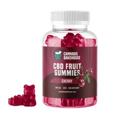 Cannabis Bakehouse CBD Hedelmäkumit - Kirsikka, 30 kpl x 10 mg CBD, 60 g