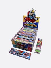 Monkey King Rolling Papers with Filter Tips (Superhero Edition - Glow in the dark) (24pcs/display)