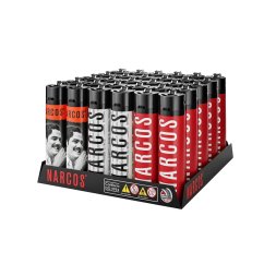 Narcos Дизајн упаљача 3, кутија за дисплеј 30 ком
