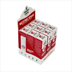 Happy Caps Nicotine Spray 10 ml, display 9 adet