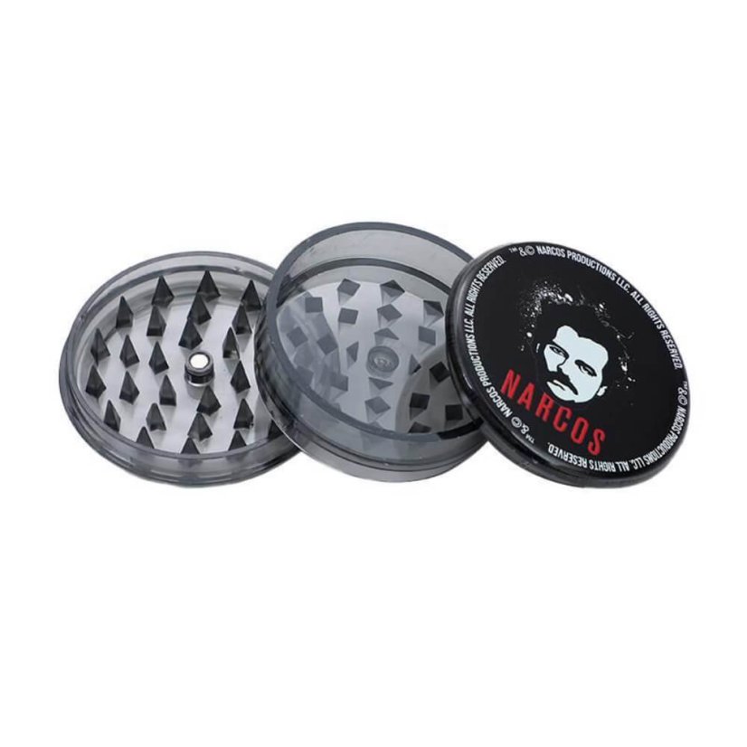 Narcos Plastic Grinders,  3 parts, display box 12 pcs