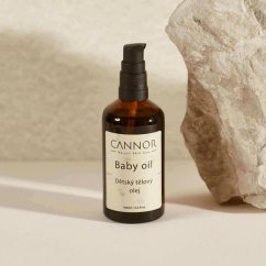 Cannor Baby ķermeņa eļļa, 100 ml
