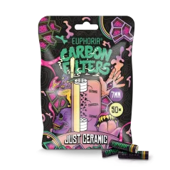 Euphoria Just Ceramic oglekļa filtri - 50 gab