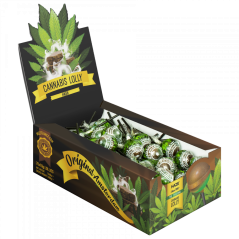 Cannabis Hash Lollies – Displeja kastīte (70 konfektes), 1260 g