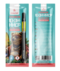 CanaPuff 10-OH-HHCP kynä + patruuna Big Bad Bear, 10-OH-HHCP 95 %, 1 ml
