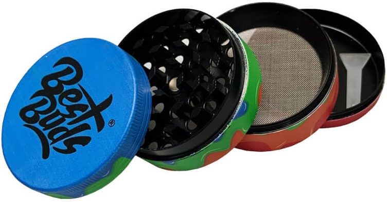 Best Buds Grinder Gelato Blueberry Tropical Fruits, 4 Parts (50mm)