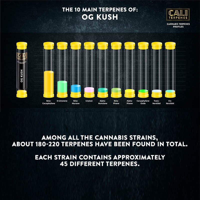 Cali Terpenes - ОГ КУШ, 1 - 1000 мл