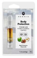 Hemnia Body Protection - Cartridge, CBC , CBG, basil, cinnamon, chamomile, 1 ml