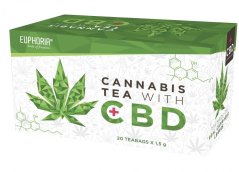 Euphoria Konopný čaj s CBD, 30 g