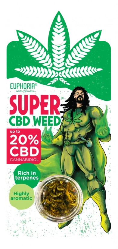 Euphoria CBD Flowers Super Weed 0,7g