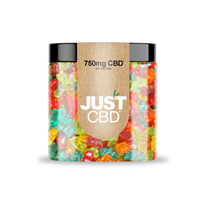 JustCBD augļu gumijas 250 mg - 3000 mg CBD