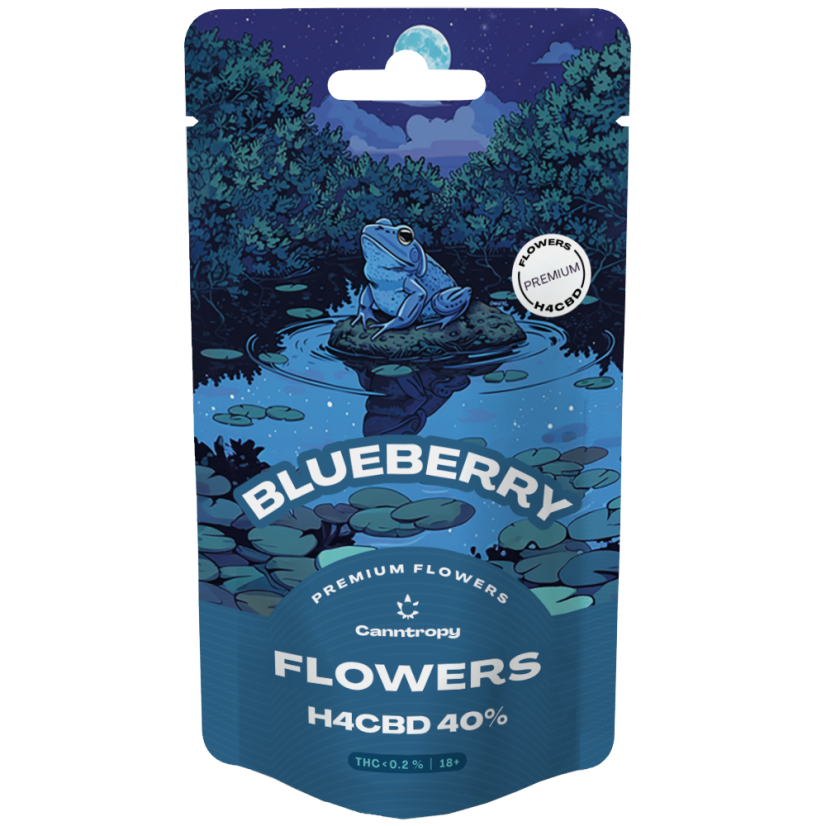 Canntropy H4CBD Zieds Blueberry 40%, 1 g - 100 g