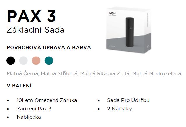 PAX 3 Вапоризер Бургундија / Вино - комплетан сет