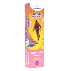 Canntropy Pen Vape de unică folosință CBD Tangie Sunrise, CBD 95 %, 1 ml