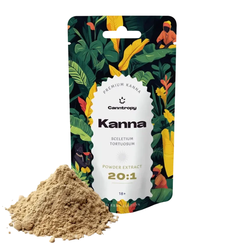Canntropy  Kanna (Sceletium Tortuosum) Powder Extract 20x, 1g - 100g