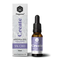 Happease Create CBD Oil Purple Rain, 5 % CBD, 500 mg, 10 ml