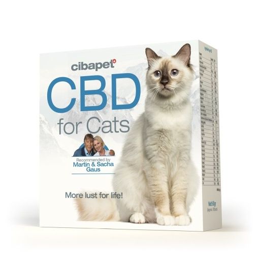 Cibapet CBD Pastilles For Cats 100 tablets, 130mg CBD