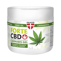 PALACIO Forte CBD masāžas gels, 600 ml, 6 gab. iepakojumā, 3600 ml