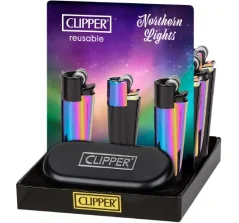 Clipper Metal Klasik – Northern Lights (12 buah)