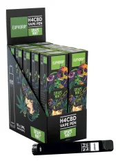 Euphoria H4CBD Disposable Vape Pen Grape Mint, H4CBD 50 %, 2 ml