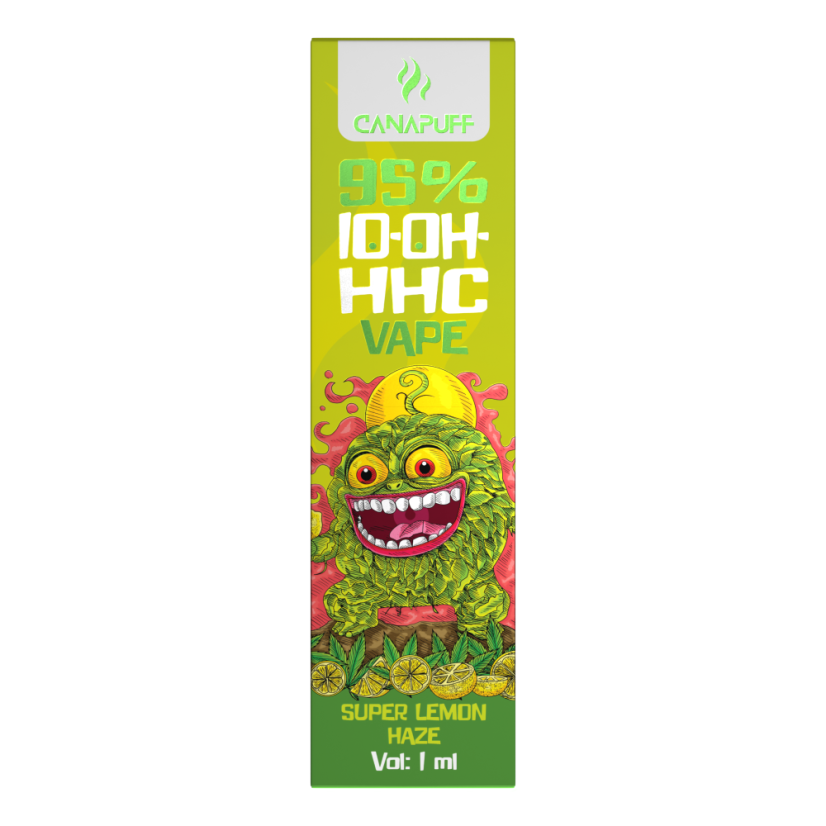 7 oh disposable vape CanaPuff 10-OH-HHC Pen Super Lemon Haze, 10-OH-HHC 95 %, 1 ml Resistance:1.2ohm Mesh Pod vapedeal Santa (Christmas Edition) Flum
