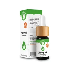 Cannadorra CBD Hemp oil, 10 % CBD, 10 ml