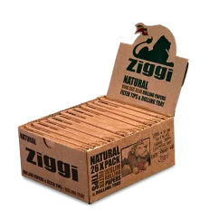 Ziggi Natural - displeja kaste ar 26 vienībām