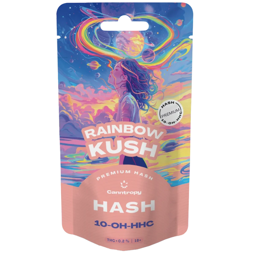 Canntropy 10-OH-HHC Hash Rainbow Kush, 10-OH-HHC 97% quality, 1 g - 100 g