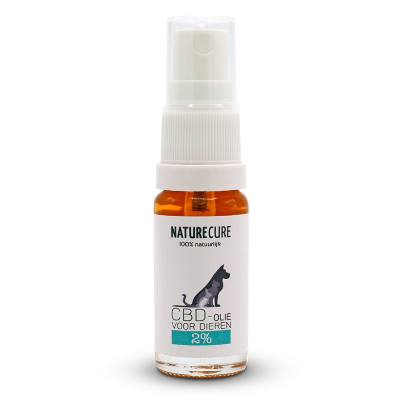 Nature Cure CBD laša eļļa dzīvniekiem 2%, 10 ml, 200mg