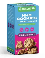 Czech CBD HHC cepumi ar šokolādes gabaliņiem, 200 mg HHC, 10 gab.