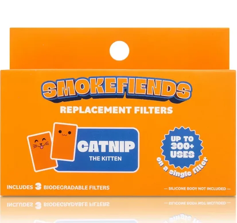 HEMPER Smoke Fiends Personal Air Filter 3 Pack Replacement Filters - Kitten