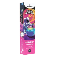 Canntropy CBD Disponibel Vape Pen Sockerkaka, CBD 95 %, 1 ml